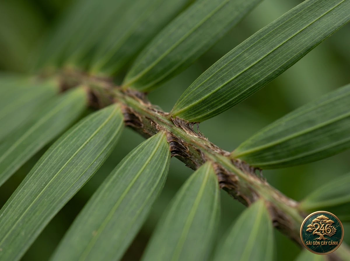 Cau bụi madagascar thân đốt trắng (Dypsis madagascariensis) - Đặc điểm nhận diện chuẩn Sài Gòn Cây Cảnh