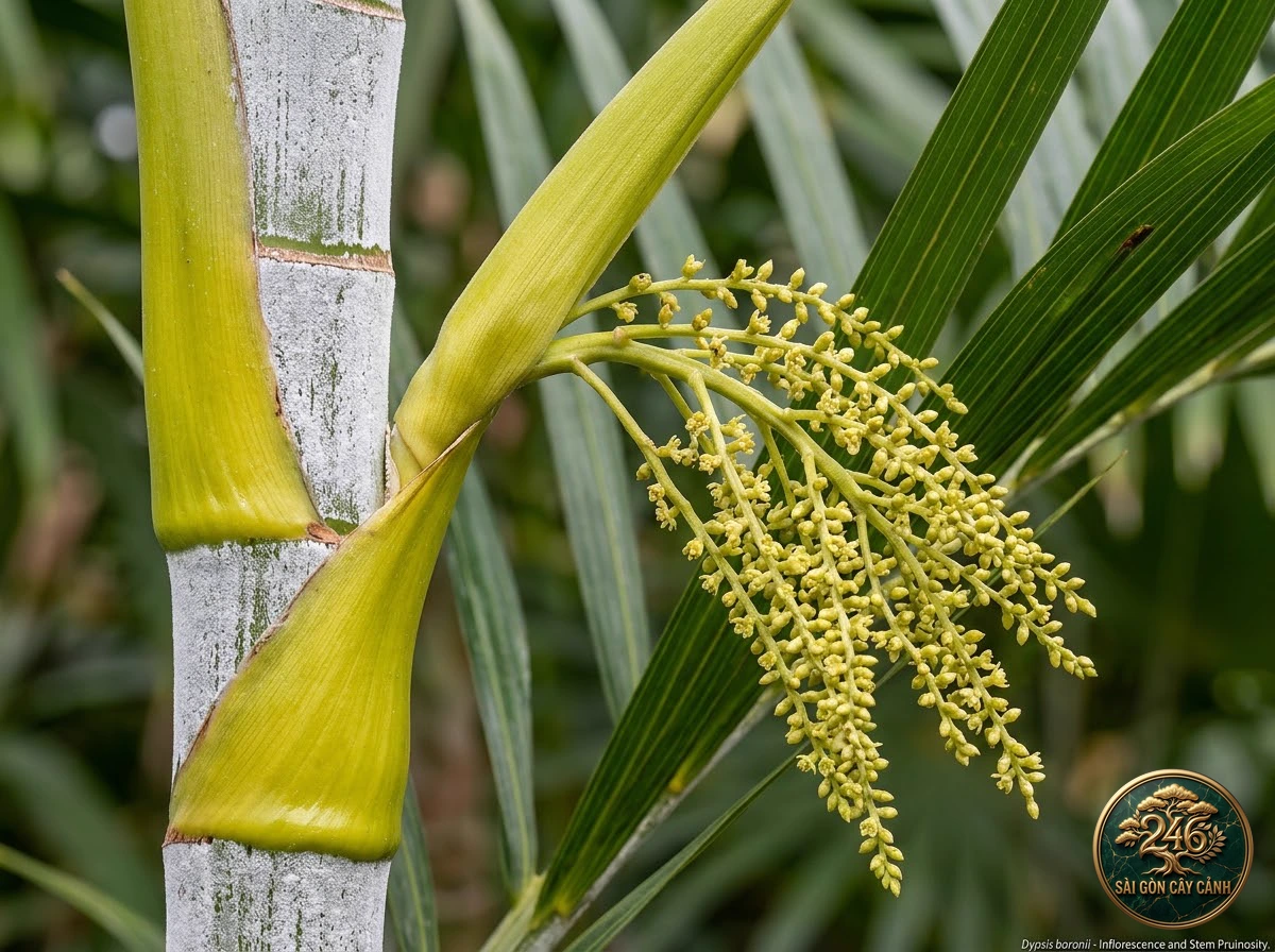 Cau đường mía mía kiểng (Dypsis baronii) - Đặc điểm nhận diện chuẩn Sài Gòn Cây Cảnh