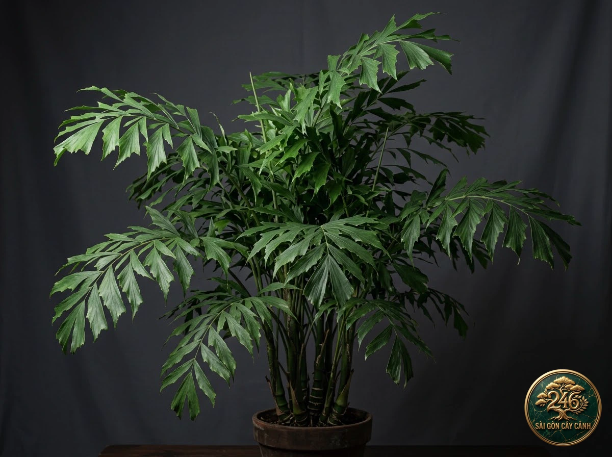 Câyng đùng đình đuôi cá bụi (Caryota mitis) - Chân dung hình thái chuẩn Sài Gòn Cây Cảnh