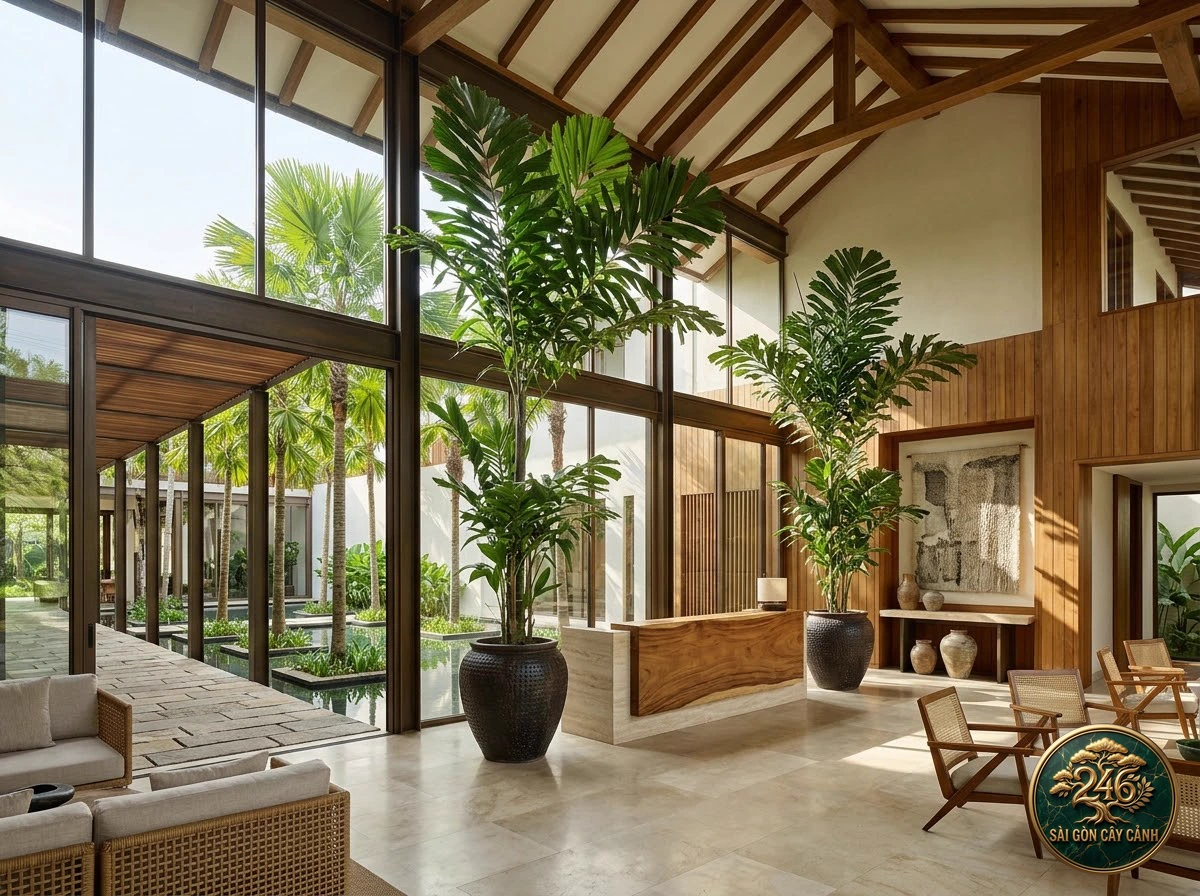 King fishtail palm (Caryota no) - Interior styling Saigon Cay Canh standard
