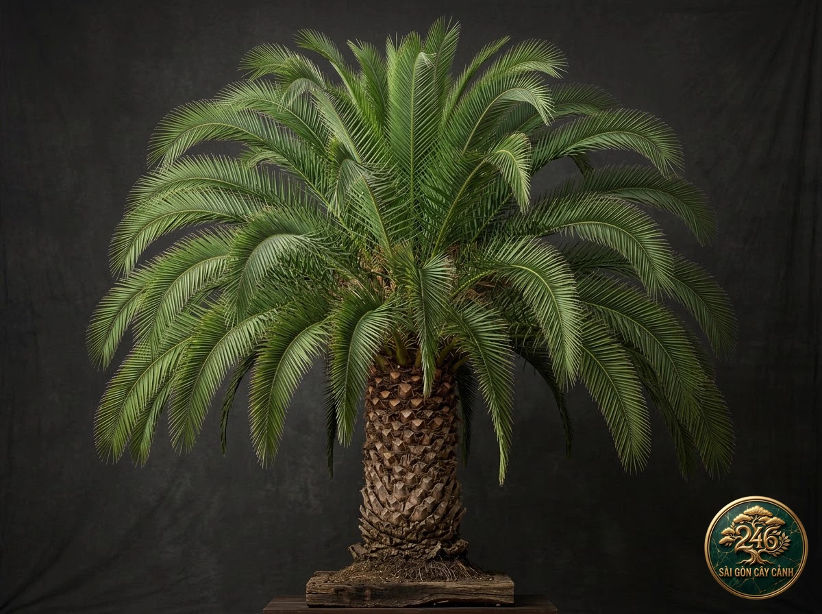 Cây chà là quần đảo canaria (Phoenix canariensis) - Chân dung hình thái chuẩn Sài Gòn Cây Cảnh