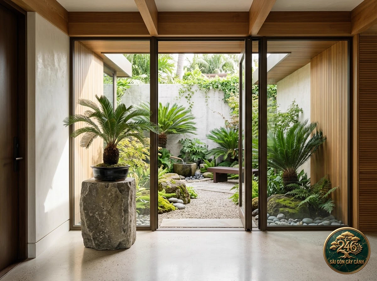 Sago palm (Cycas revoluta) - Interior styling Saigon Cay Canh standard