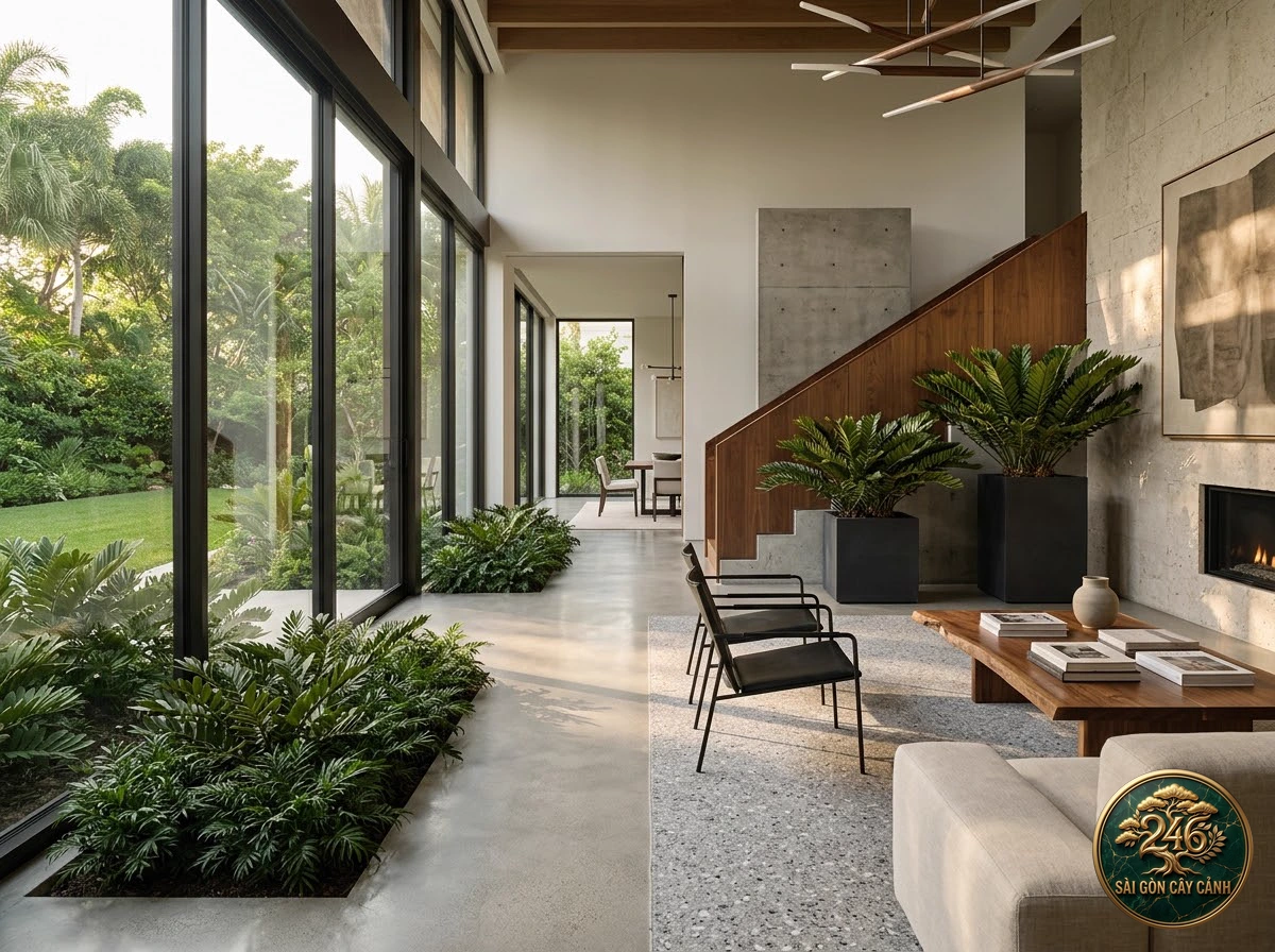 Coontie palm (Zamia integrifolia) - Interior styling Saigon Cay Canh standard