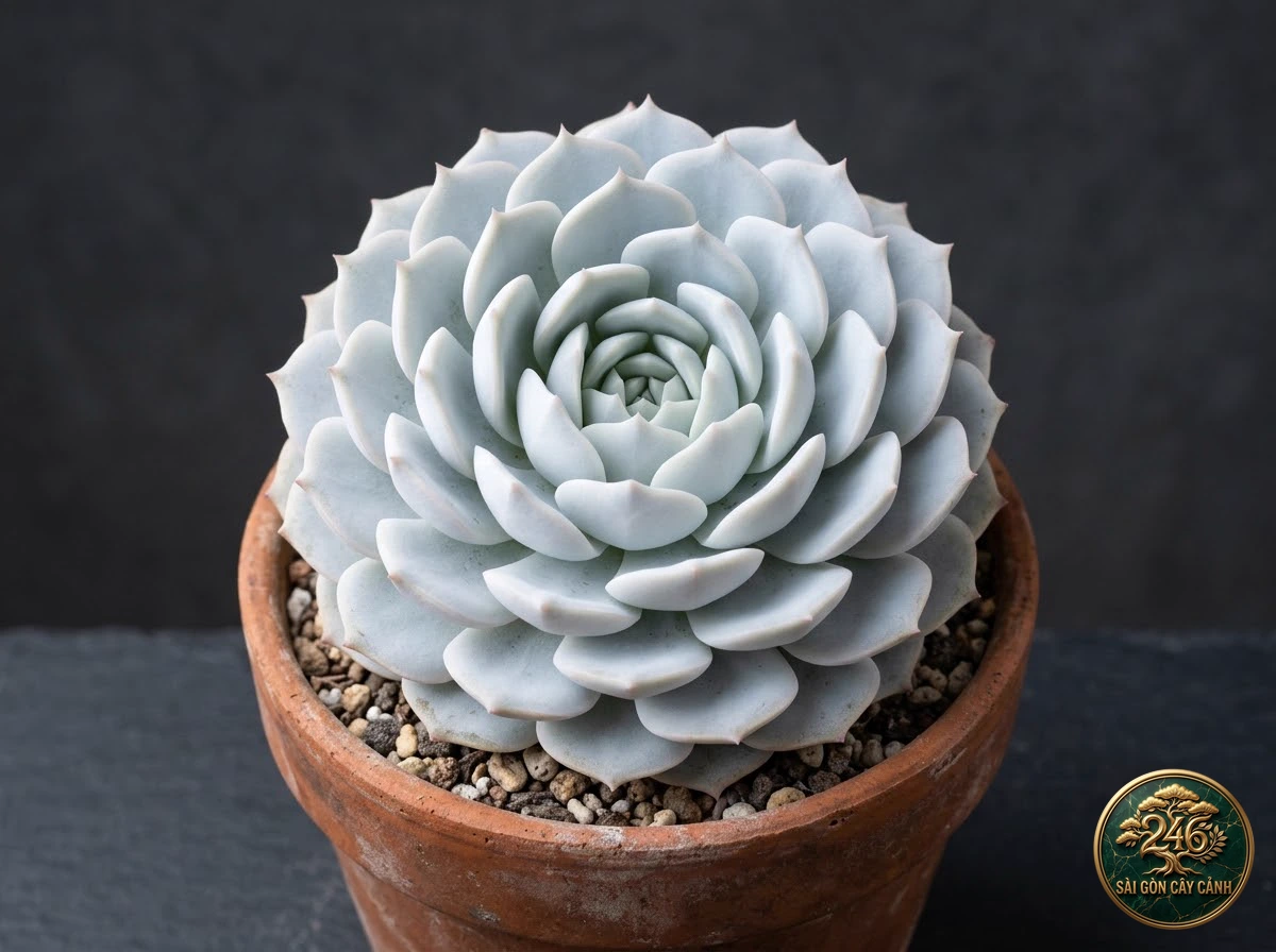 Peacock echeveria (Echeveria peacockii) - Interior styling Saigon Cay Canh standard