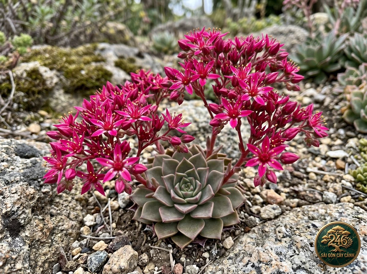 Sen đá đồng vàng nussbaumer (Sedum nussbaumerianum) - Đặc điểm nhận diện chuẩn Sài Gòn Cây Cảnh