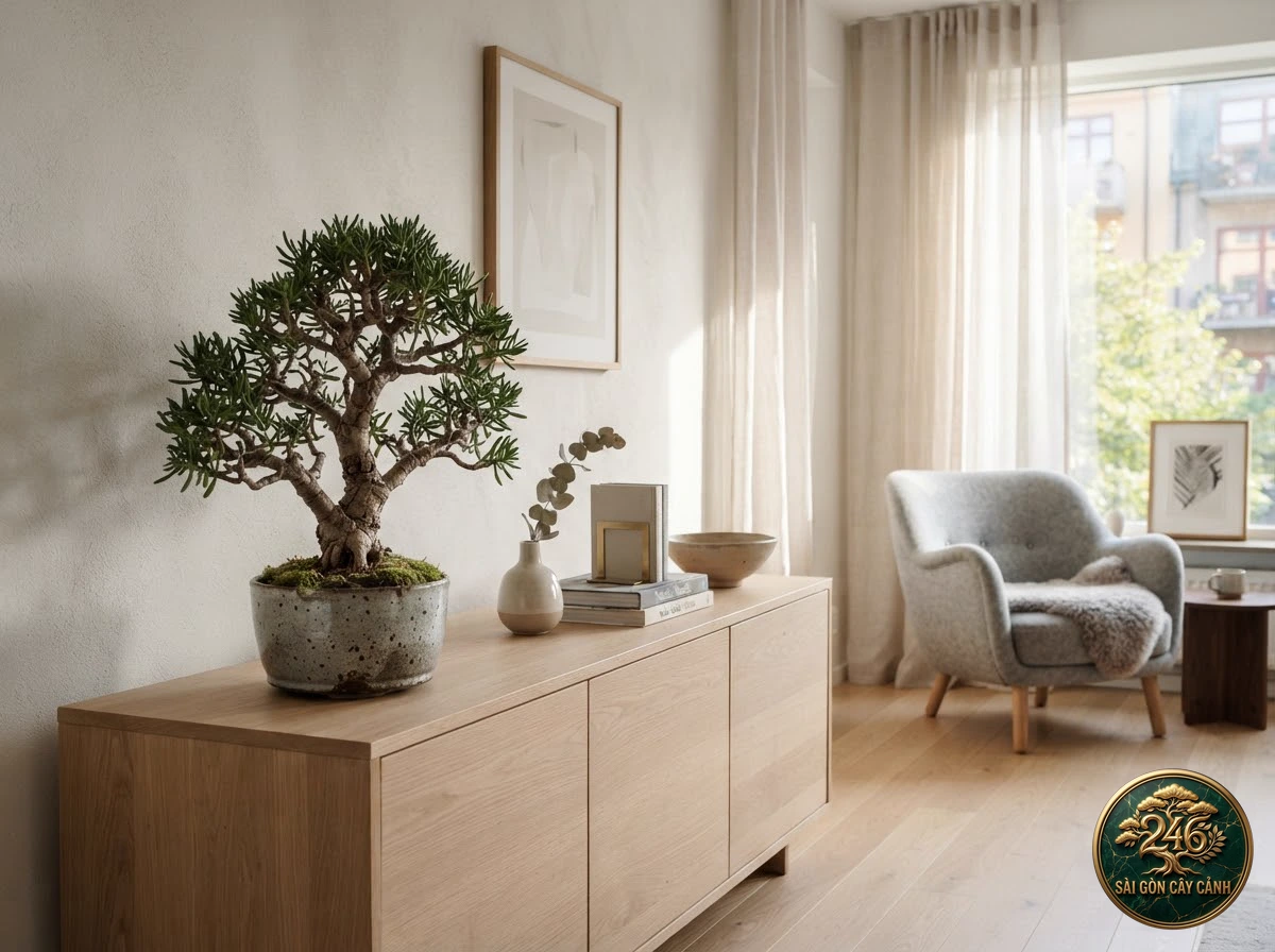 Botanical photo of Miniature pine tree: Interior styling