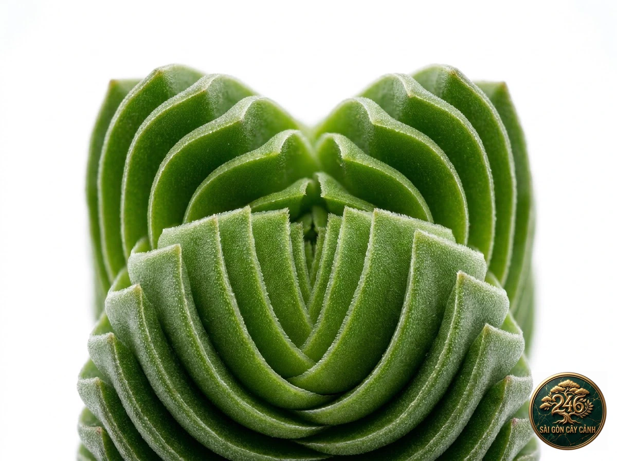 Botanical photo of Pyramidal crassula: Identification close-up