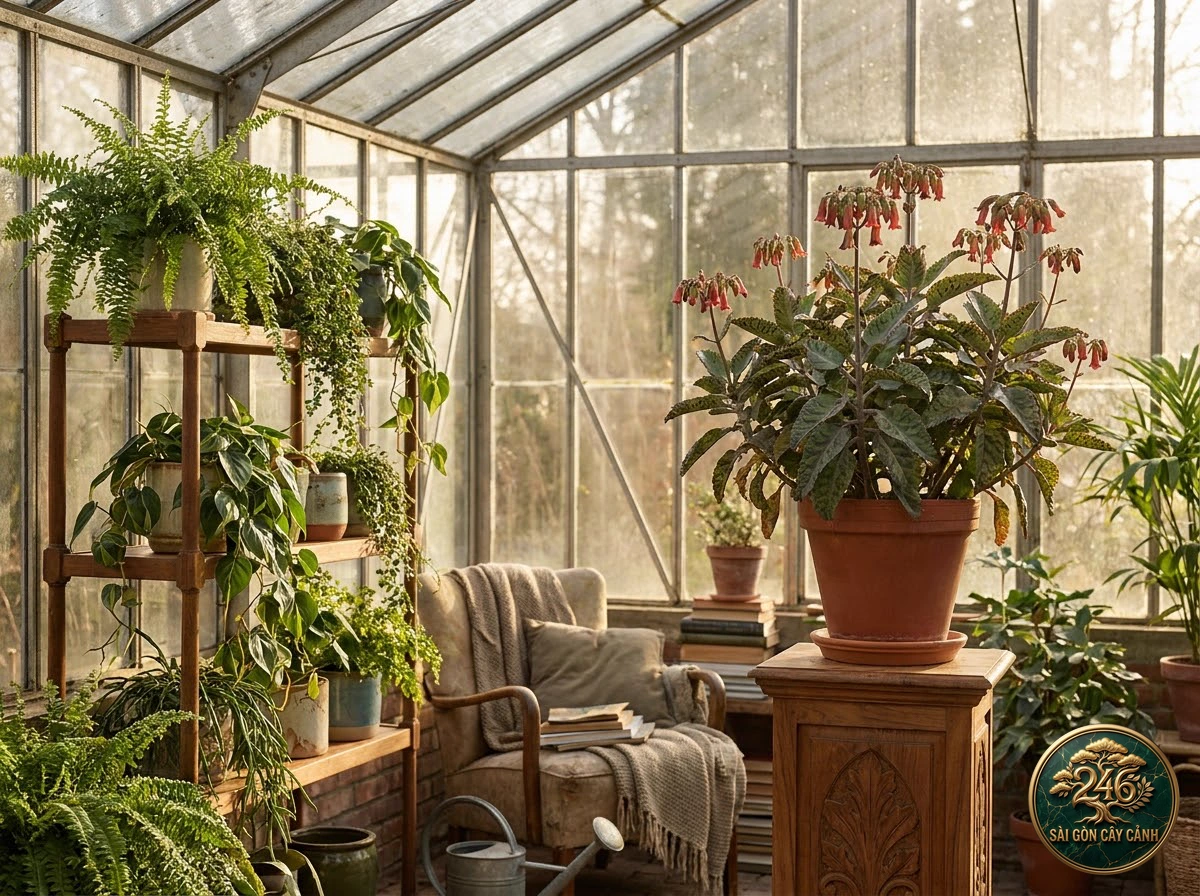 Botanical photo of Donkey ears kalanchoe: Interior styling