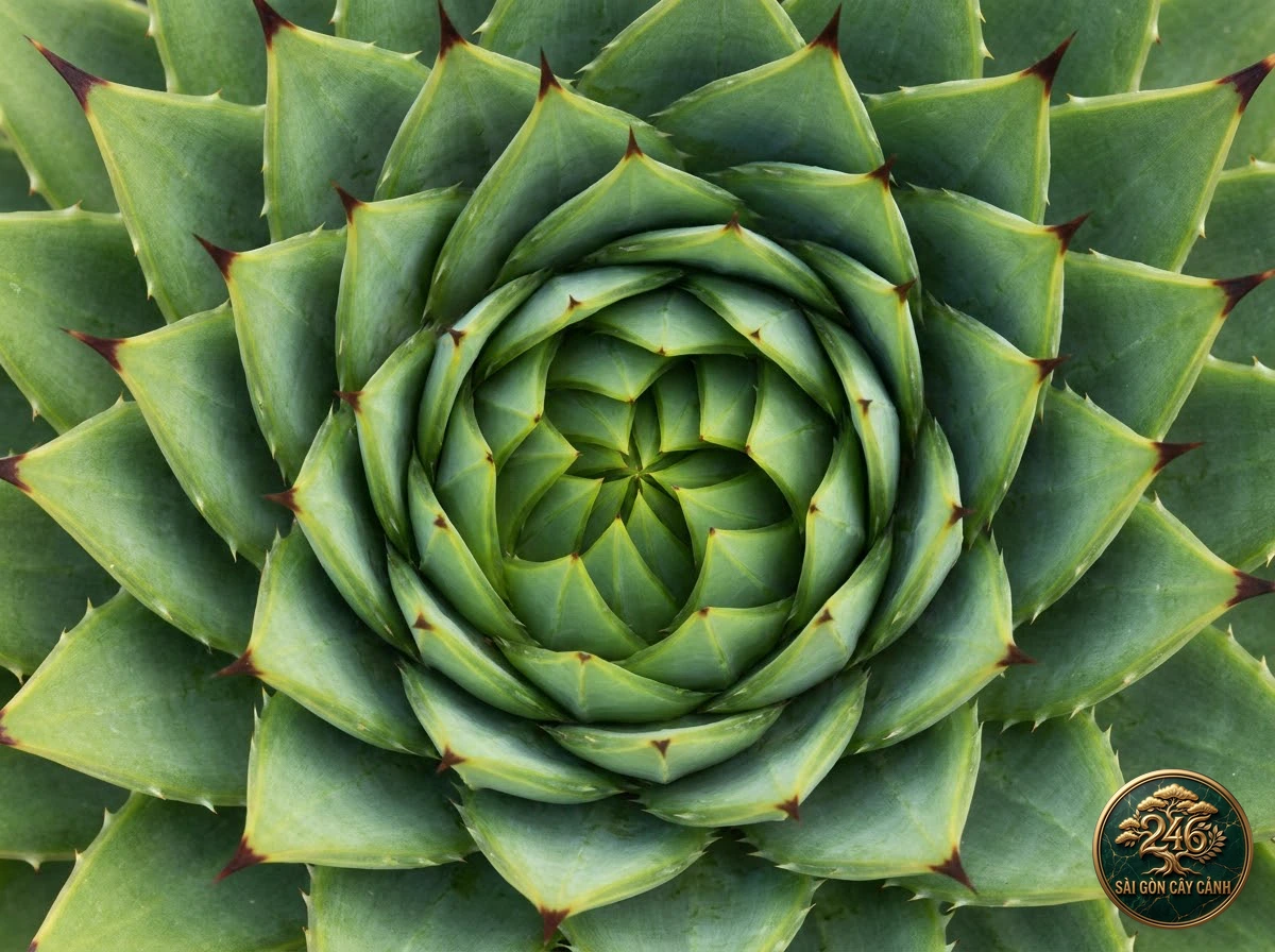 Botanical photo of Spiral Aloe: Morphological Diagnostics