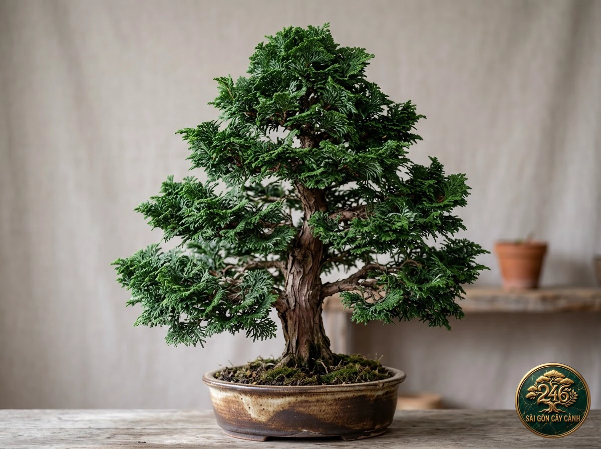 Ảnh thực vật Cây bách Hinoki: Hình ảnh hồ sơ thực vật