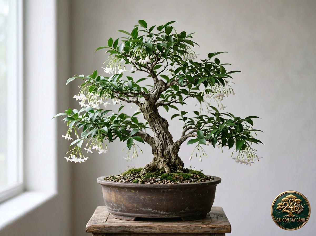 Hình ảnh hồ sơ Cây mai chiếu thủy ngọc nu hoa thơm (Wrightia religiosa)