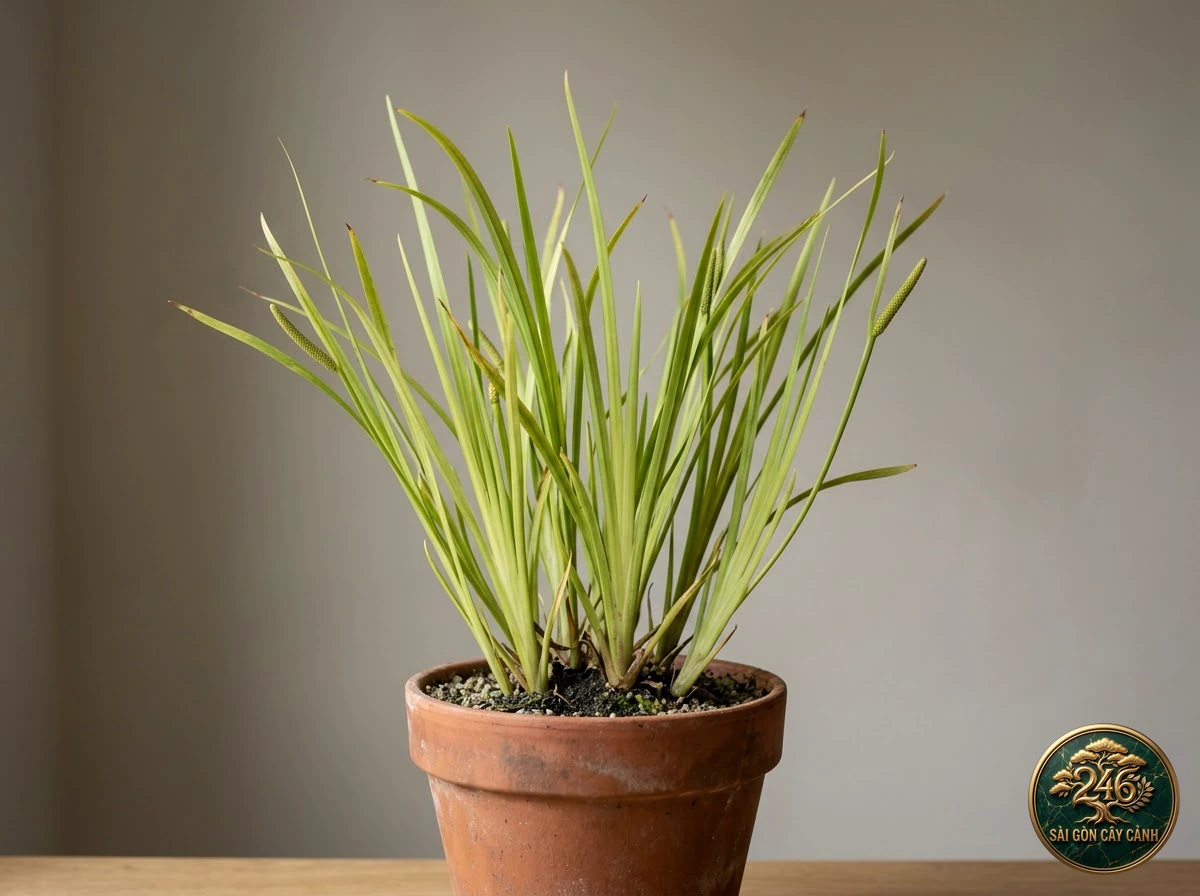 Hình ảnh hồ sơ Cây thạch xương bồ thơm ngát ven suối (Acorus calamus)